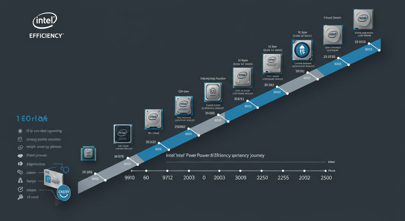 Intel CPU電力効率 - 大学生パソコンでの安定性