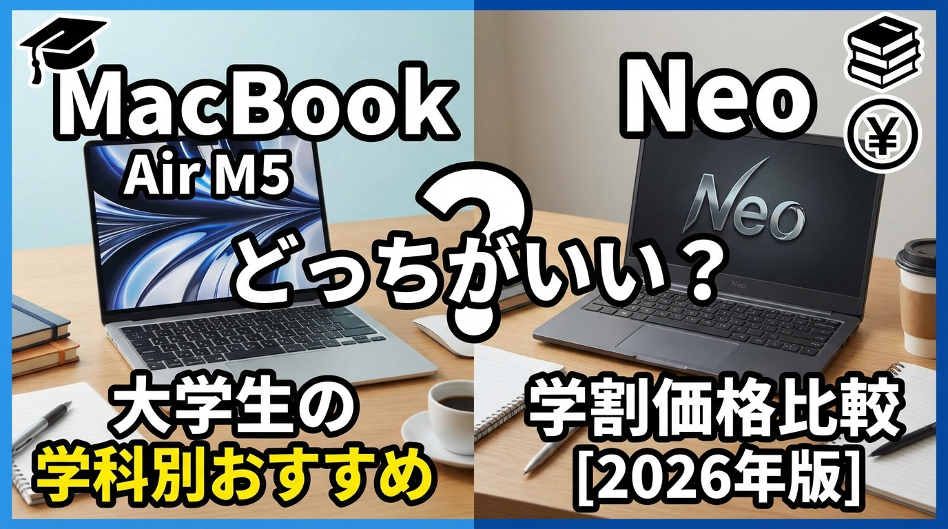 Mac ノートパソコン 大幅値下げします 9.9万円のMacは“買い”か？ メモリ8GBのMacBook Neoを自腹で1カ月使った