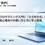 大学生のプログラミング入門に「ひろゆき式」はおすすめ？初心者向けの使い方と次に学ぶ言語