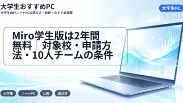 Miro学生版は2年間無料|対象校・申請方法・10人チームの条件